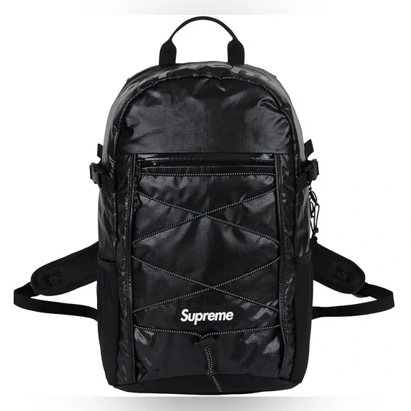 Supreme FW17 Backpack Black NWOT New - Picture 1 of 5